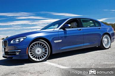 Insurance rates BMW Alpina B7 in Santa Ana