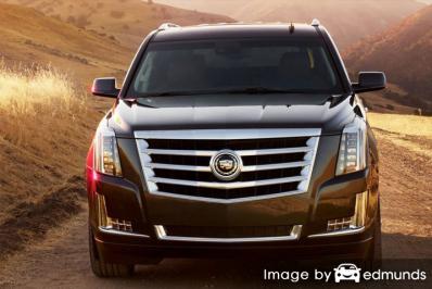 Insurance rates Cadillac Escalade in Santa Ana