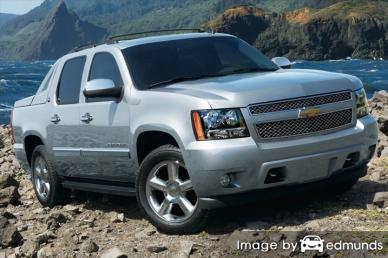 Insurance quote for Chevy Avalanche in Santa Ana