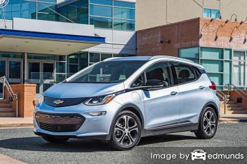 Insurance rates Chevy Bolt EV in Santa Ana