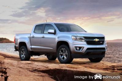 Insurance quote for Chevy Colorado in Santa Ana