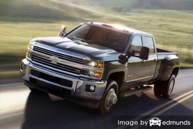 Insurance quote for Chevy Silverado 3500HD in Santa Ana