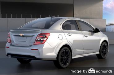Insurance quote for Chevy Sonic in Santa Ana