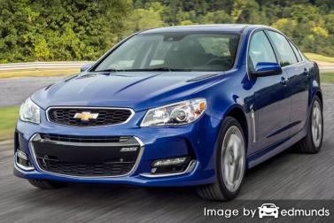 Insurance rates Chevy SS in Santa Ana