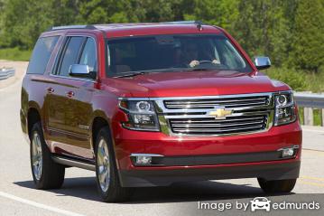 Insurance rates Chevy Suburban in Santa Ana