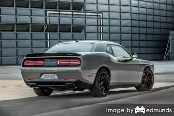 Insurance rates Dodge Challenger in Santa Ana