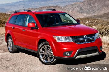 Insurance rates Dodge Journey in Santa Ana