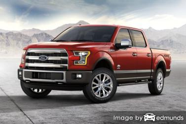 Insurance rates Ford F-150 in Santa Ana