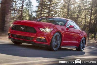 Insurance rates Ford Mustang in Santa Ana