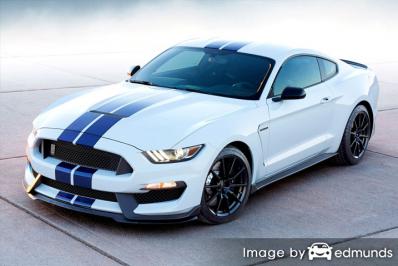 Insurance rates Ford Shelby GT350 in Santa Ana