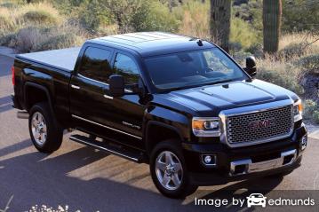 Insurance rates GMC Sierra 2500HD in Santa Ana