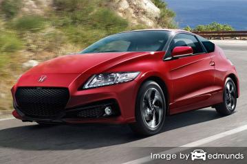 Insurance rates Honda CR-Z in Santa Ana