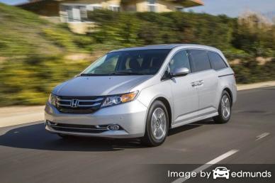 Insurance rates Honda Odyssey in Santa Ana