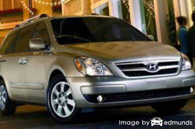 Insurance rates Hyundai Entourage in Santa Ana