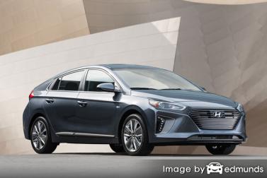 Insurance rates Hyundai Ioniq in Santa Ana