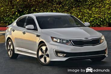 Insurance quote for Kia Optima Hybrid in Santa Ana