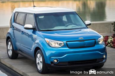 Insurance quote for Kia Soul EV in Santa Ana