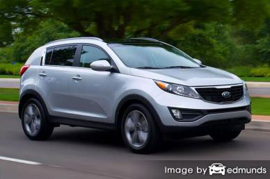 Insurance rates Kia Sportage in Santa Ana