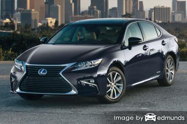 Insurance quote for Lexus ES 300h in Santa Ana