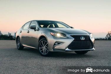 Insurance rates Lexus ES 350 in Santa Ana