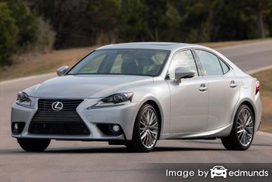 Insurance quote for Lexus IS 250 in Santa Ana