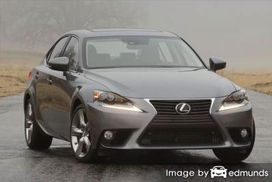 Insurance rates Lexus IS 350 in Santa Ana