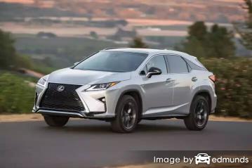 Insurance rates Lexus RX 350 in Santa Ana