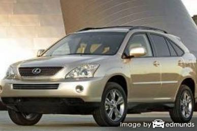 Insurance rates Lexus RX 400h in Santa Ana