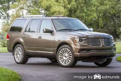 Insurance rates Lincoln Navigator in Santa Ana