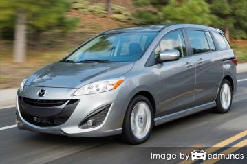 Insurance rates Mazda 5 in Santa Ana