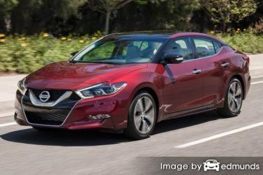 Insurance rates Nissan Maxima in Santa Ana