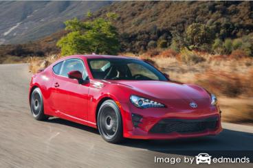 Insurance quote for Toyota 86 in Santa Ana