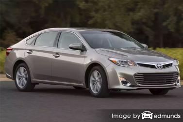 Insurance rates Toyota Avalon in Santa Ana