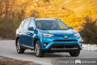 Insurance quote for Toyota Rav4 Hybrid in Santa Ana