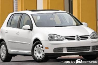 Insurance rates Volkswagen Rabbit in Santa Ana